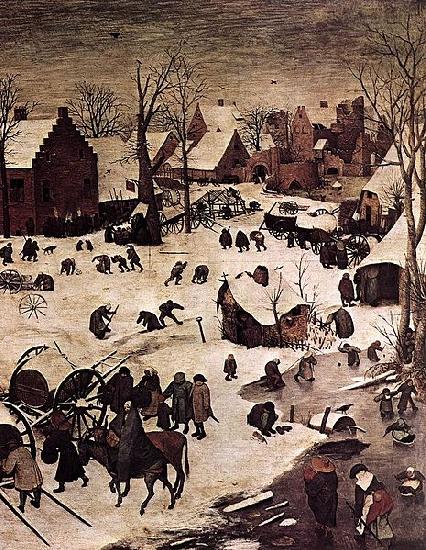 Pieter Bruegel the Elder The Census at Bethlehem